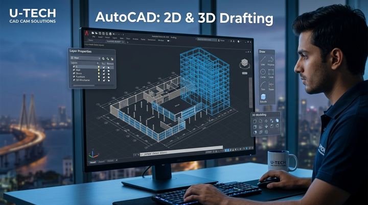 AutoCAD training at U-TECH