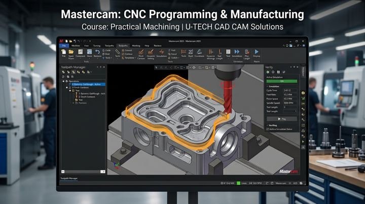 Mastercam 2026 training at U-TECH