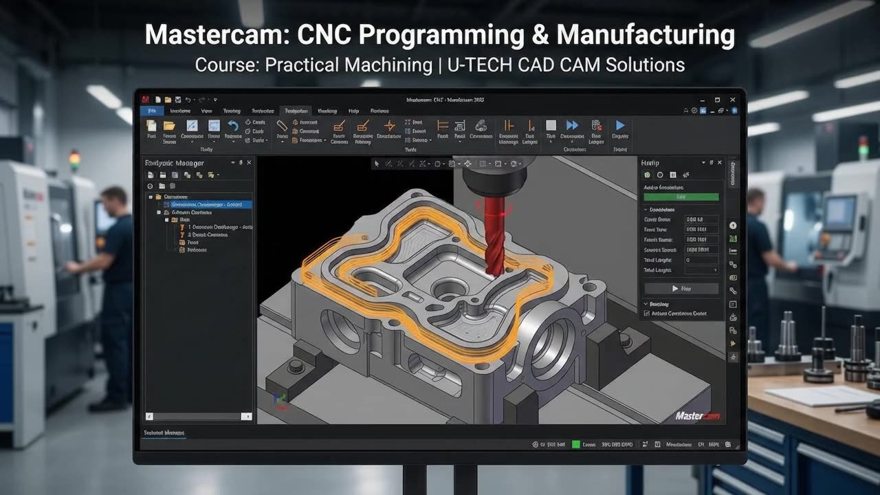 3-Axis VMC Operation at U-TECH